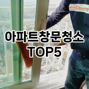 [솔직후기] 아파트창문청소 추천 순위 TOP5 구매가이드