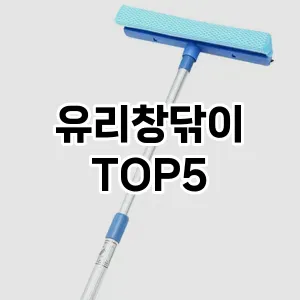 [제품알림] 유리창닦이 추천 순위 TOP5 구매가이드