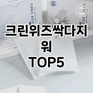 [베스트템] 크린위즈싹다지워 추천 순위 TOP5 구매가이드