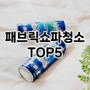 [리뷰리뷰] 패브릭쇼파청소 추천 순위 TOP5 구매가이드