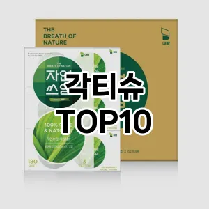 [추천리뷰]각티슈 추천 순위  TOP10 구매가이드 후기 가격