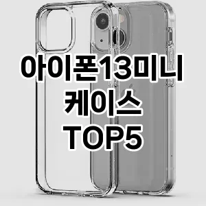 [레알핫템]아이폰13미니케이스 추천 순위 구매가이드 TOP5 후기