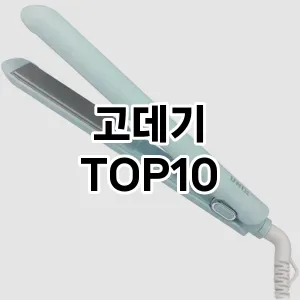 고데기 추천 순위  TOP10 구매가이드 2024년 2월 4주차