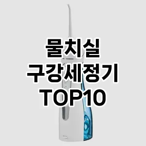 [제품알림] 물치실 구강세정기 추천 순위  TOP10 구매가이드 2024년 5월1주차