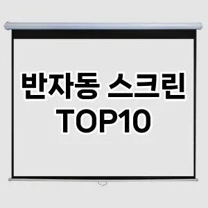 [강력추천] 반자동 스크린 추천 순위  TOP10 구매가이드 2024년 5월3주차