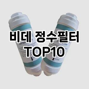 [솔직리뷰] 비데 정수필터 추천 순위  TOP10 구매가이드 2024년 5월1주차