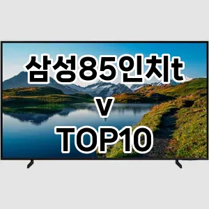 추천특가 삼성85인치tv 추천 순위 TOP10 구매가이드 2024년 6월5주차