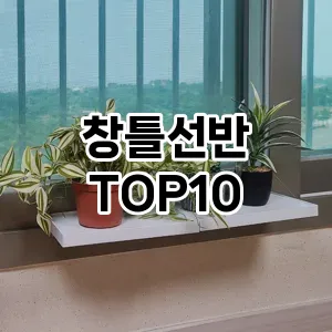 창틀선반 추천 순위 TOP10 구매가이드 2024년 7월4주차