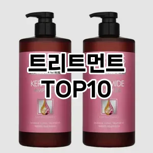 트리트먼트 추천 순위  TOP10 구매가이드 최고의 선택을 위한 완전한 안내서