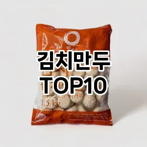 김치만두 추천 순위 TOP10 구매가이드 비교 2024년 8월3주차