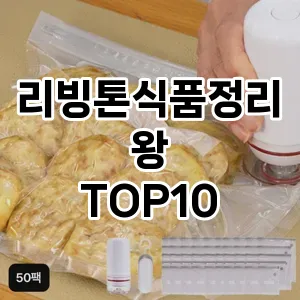 리빙톤식품정리왕 추천 순위  TOP10 구매가이드 2024년 9월 3주차