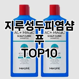 지루성두피염샴푸 추천 순위  TOP10 구매가이드 2024년 12월 1주차